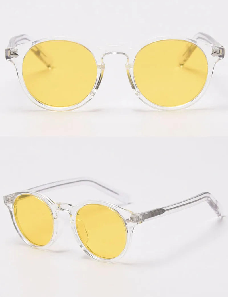 GEORGE - Polarized TR90 Round Frame Sunglasses