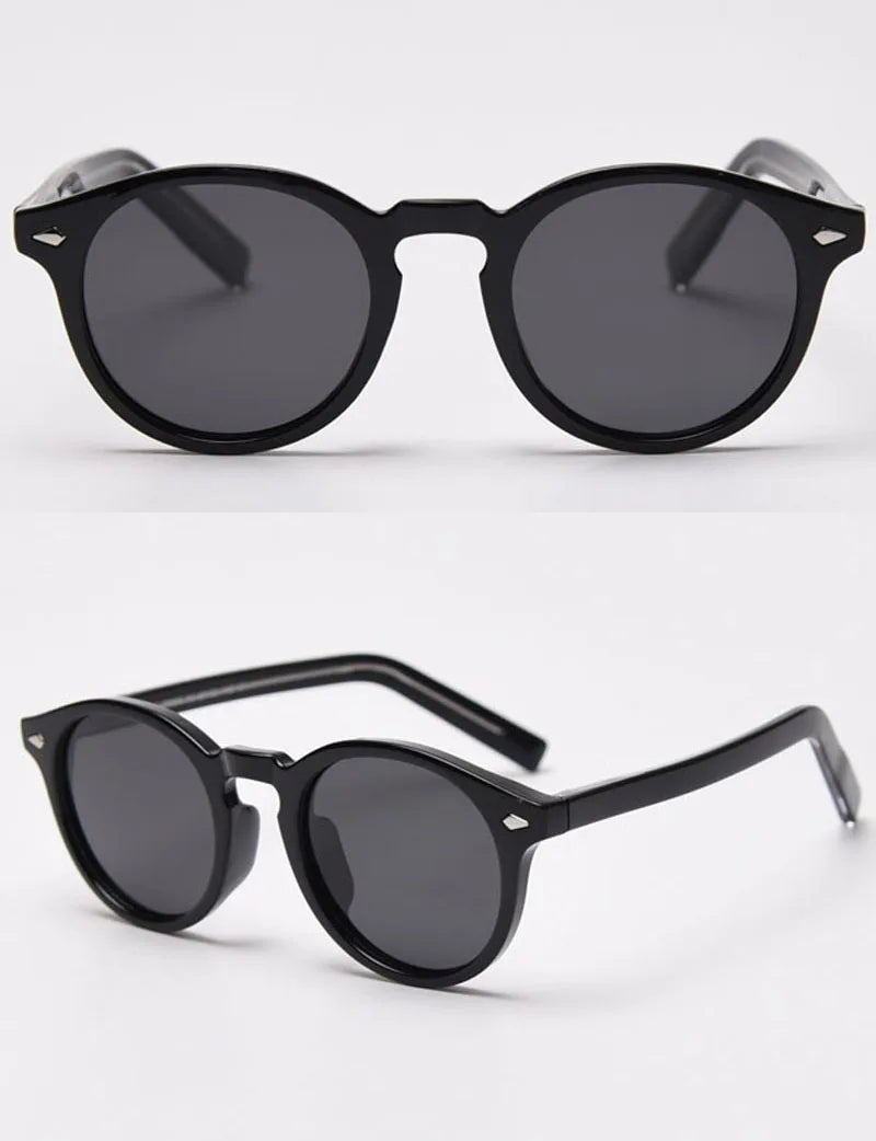 GEORGE - Polarized TR90 Round Frame Sunglasses