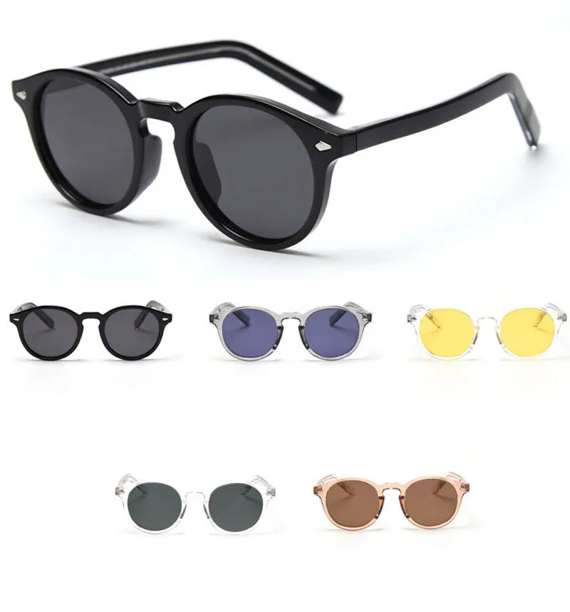 GEORGE - Polarized TR90 Round Frame Sunglasses