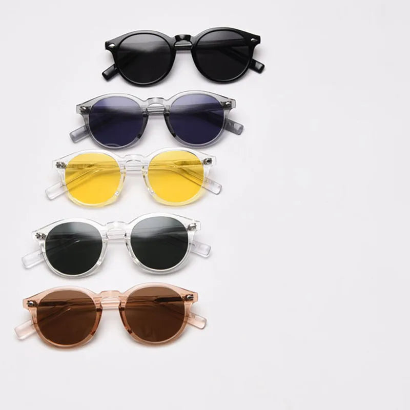 GEORGE - Polarized TR90 Round Frame Sunglasses
