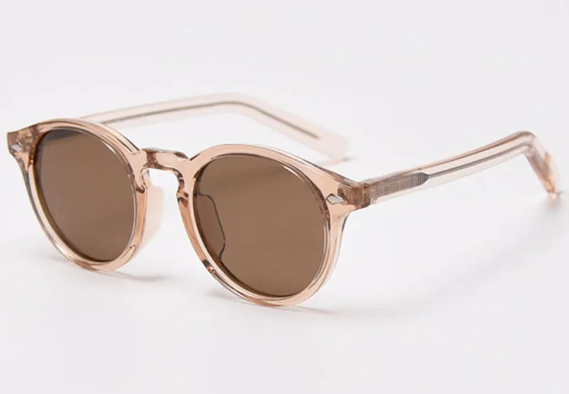GEORGE - Polarized TR90 Round Frame Sunglasses