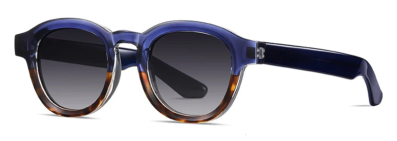 TIMOTHY - Retro Polarized Round Frame TR90 Sunglasses