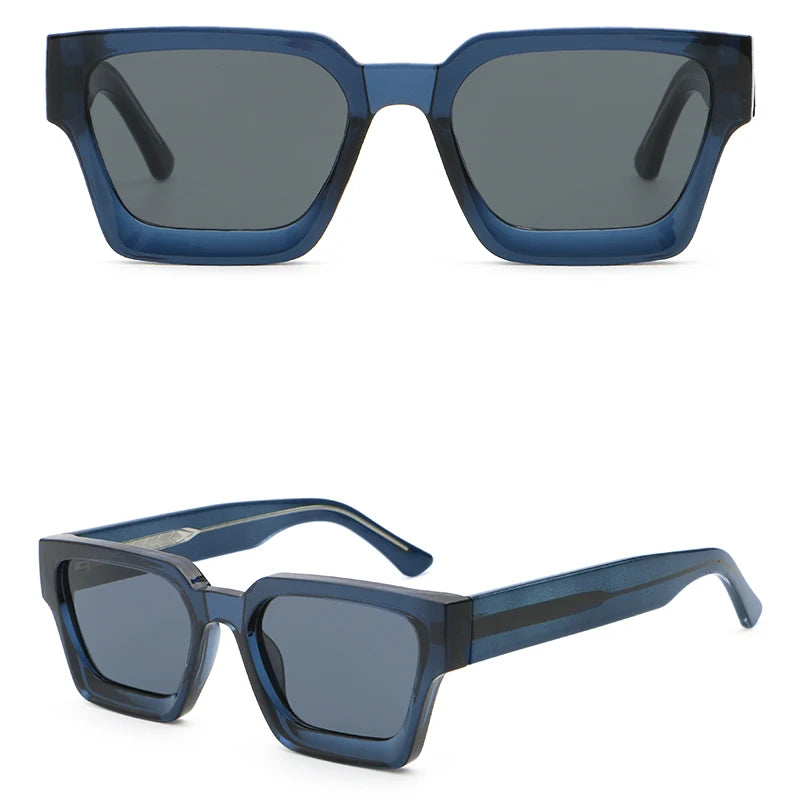 JASON - Retro Square Frame Sunglasses