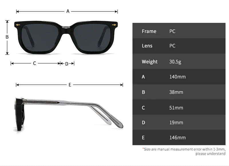 WILL - Square Frame Sunglasses