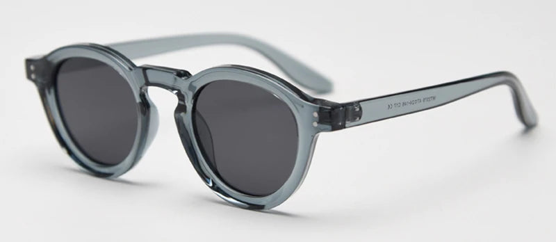 JOHNNY - Retro Polarized TR90 Round Frame Sunglasses