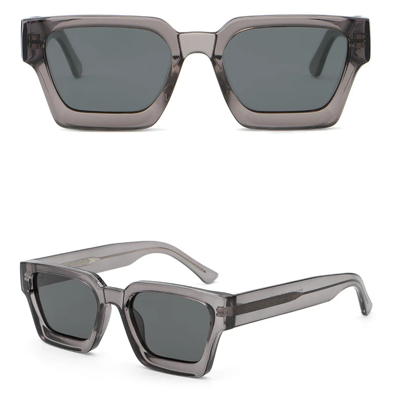 JASON - Retro Square Frame Sunglasses