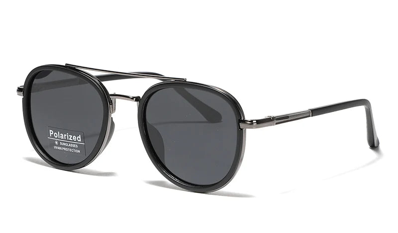 LEWIS - Classic Double Bridge Driving Sunglasses