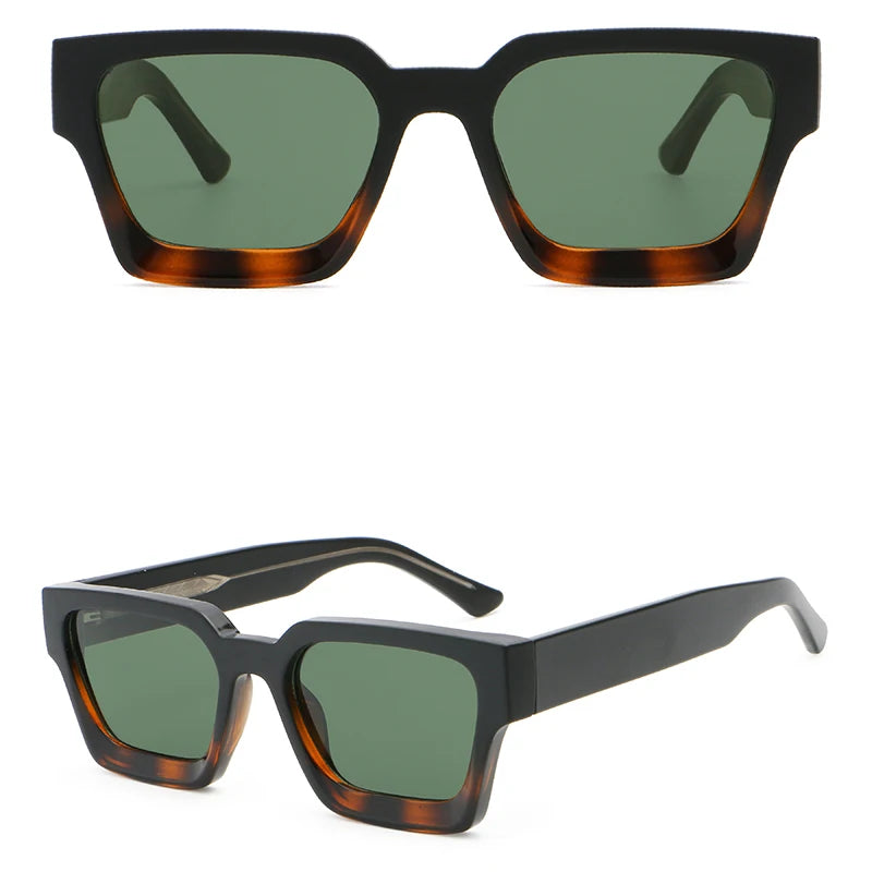 JASON - Retro Square Frame Sunglasses