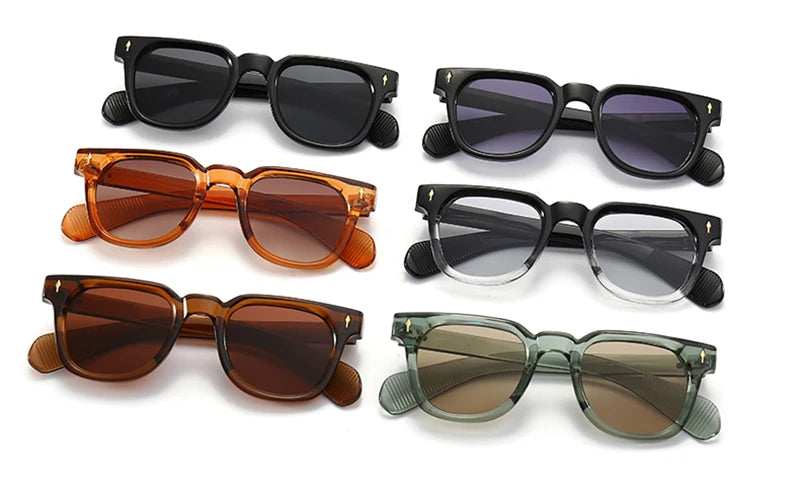 LEONARDO - Classic Retro CP Acetate Sunglasses
