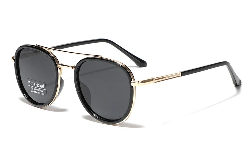 LEWIS - Classic Double Bridge Driving Sunglasses