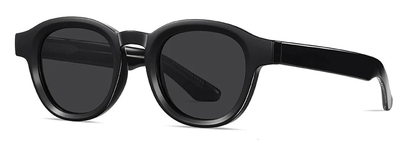TIMOTHY - Retro Polarized Round Frame TR90 Sunglasses