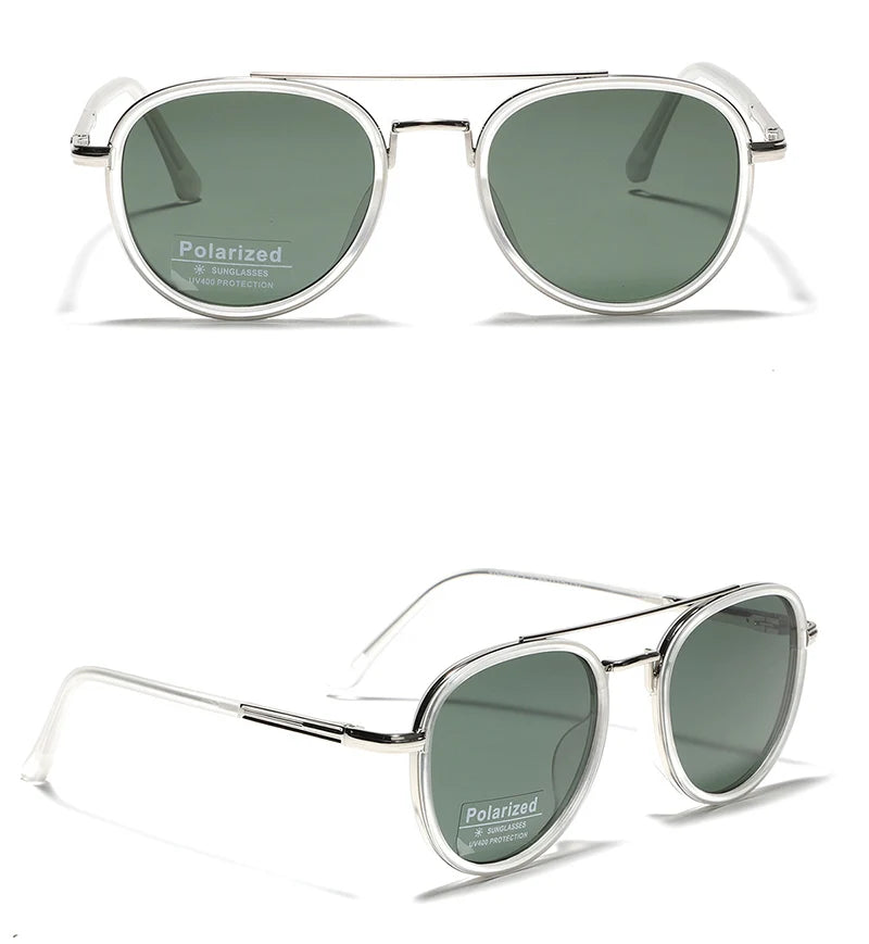 LEWIS - Classic Double Bridge Driving Sunglasses