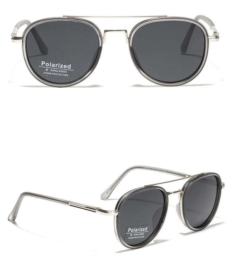 LEWIS - Classic Double Bridge Driving Sunglasses