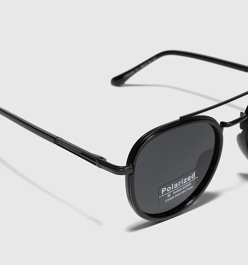 LEWIS - Classic Double Bridge Driving Sunglasses