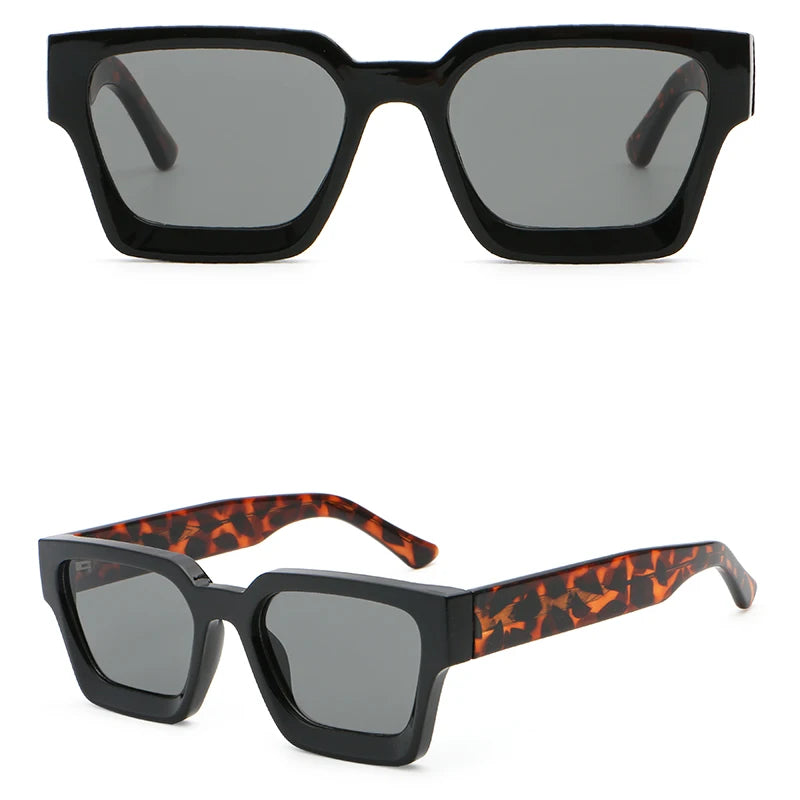JASON - Retro Square Frame Sunglasses