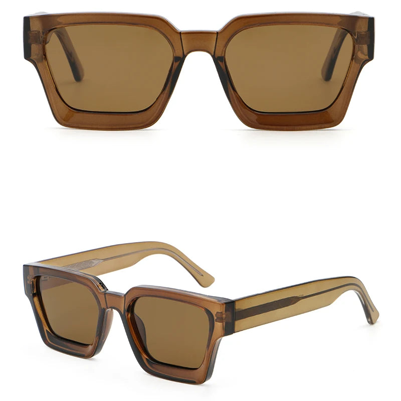 JASON - Retro Square Frame Sunglasses