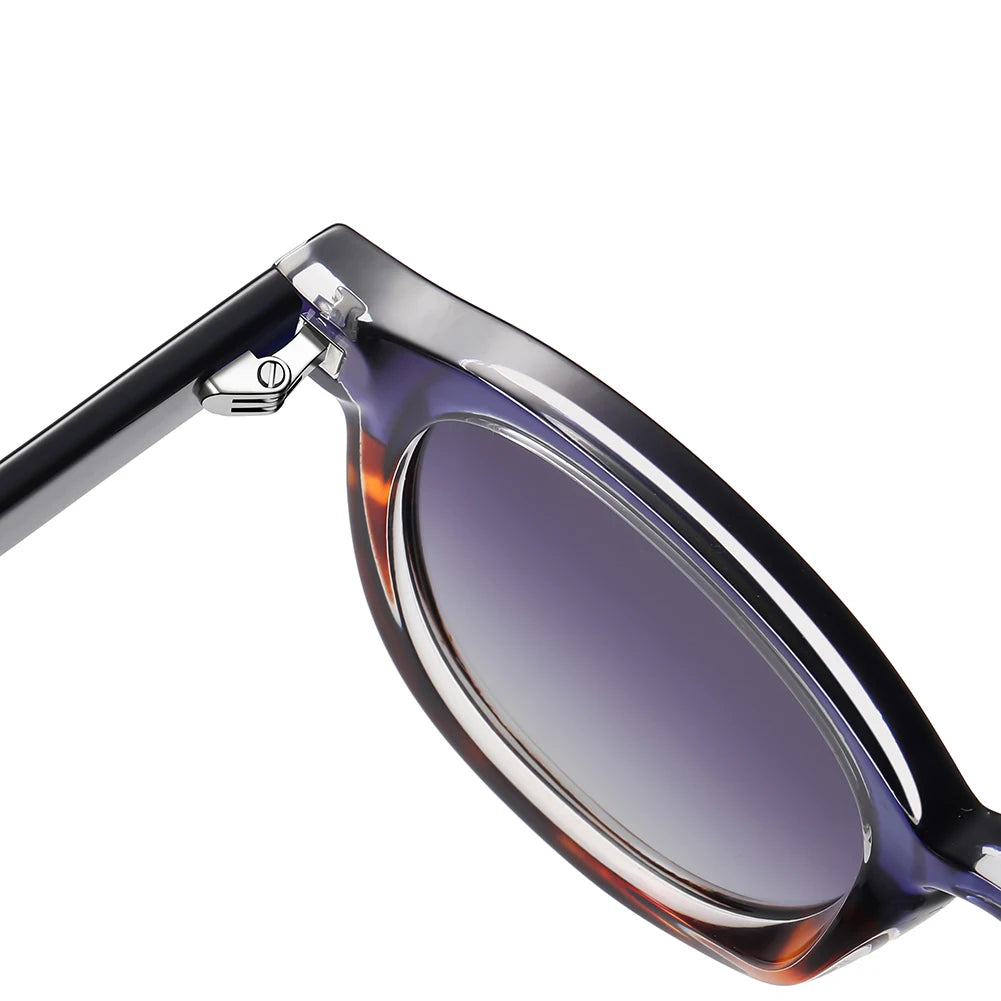 TIMOTHY - Retro Polarized Round Frame TR90 Sunglasses