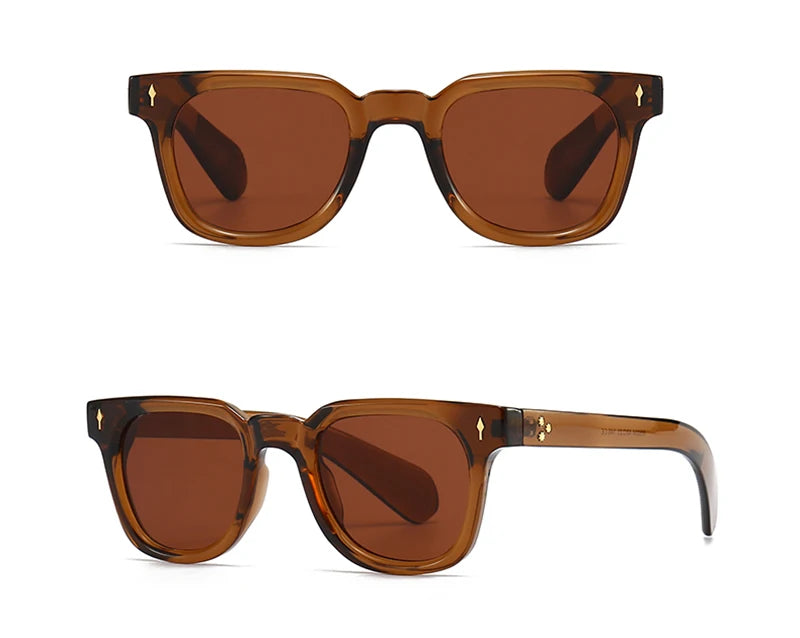 LEONARDO - Classic Retro CP Acetate Sunglasses